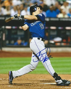 **GFA Colorado Rockies *TYLER COLVIN* Signed 8x10 Photo T1 COA** - Picture 1 of 2