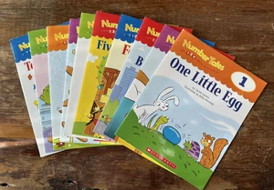10 Number Tales Books Teddy Slater Set Storybooks Math Success Homeschool 1-10 - Bild 1 von 11