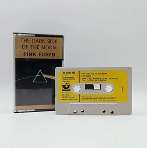 Pink Floyd - THE DARK SIDE OF THE MOON Cassette UK 1ST PRESS (1973) GREEN LABELS - Picture 1 of 9