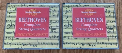 Beethoven: Complete String Quartets - Medici Quartet (8 CDs Like New Discs) Foto 1 de 2