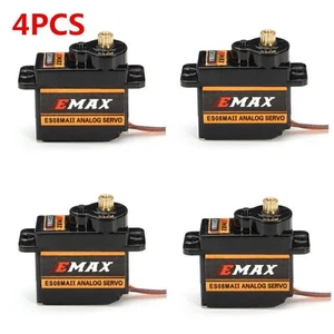 4PCS Servo For Emax ES08MA II RC Car Metal Gear Servo 12g 1.8kg RC Steering Gear - Picture 1 of 3