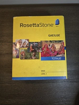 Rosetta Stone Gaelic Irish Language Course Level 1 Vocabulary New W/ Headphones - Image 1 of 4