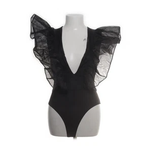 Boohoo, Body, Größe: 38, Schwarz, Polyester/Elasthan, Einfarbig, Damen #mXh - Bild 1 von 5