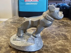 Vintage Mack Truck Bulldog Hood Ornament 87931 With Base mount  - Picture 1 of 10