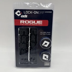 Empuñaduras de bloqueo 7/8" ODI negro/negro ATV PWC Jet-Ski Sea-Doo Wave-runner ROGUE - Imagen 1 de 2