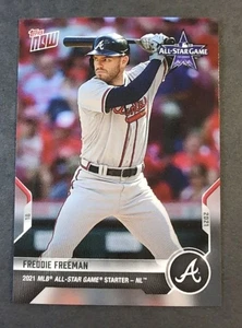 2021 Topps Now Freddie Freeman All-Star Game ASG-4 - Picture 1 of 2