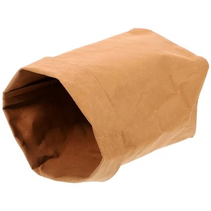 Bolsa de papel Kraft a prueba de aceite Bolsa de almacenamiento de frutas vegetales Bolsa de almacenamiento de artículos diversos para - Imagen 1 de 12