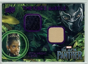 Black Panther Marvel Costume Card King's Mantle KM-SI Letitia Wright as Shuri - Picture 1 of 4
