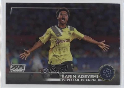 2022-23 Topps Stadium Club Chrome UEFA Club Competitions Karim Adeyemi #27 - Image 1 of 2