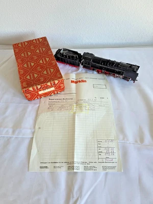 Märklin HR 800 N Dampflokomotive mit Verpackung - von  1947 -sehr alt / schwer - Bild 1 von 4