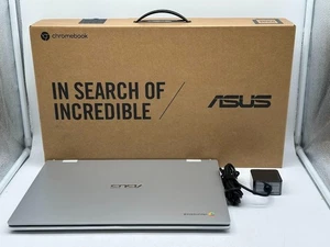 ASUS Chromebook CX1, 15.6" FHD NanoEdge Display, Intel Celeron N4500, 8GB, 64GB - Picture 1 of 11