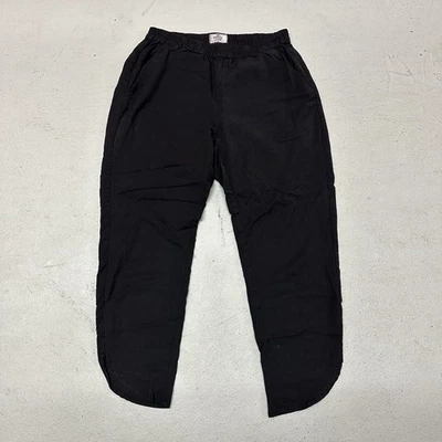 Camada marinha feminina pequena preta Allison stretch re-fiada perna cônica curva de tulipa - Imagem 1 de 4