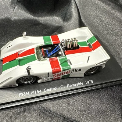 Spark Minimax S1151 1970 BRM P154 RN1 Riverside Castrol 1:43 P Rodriguez USA - Image 1 of 4