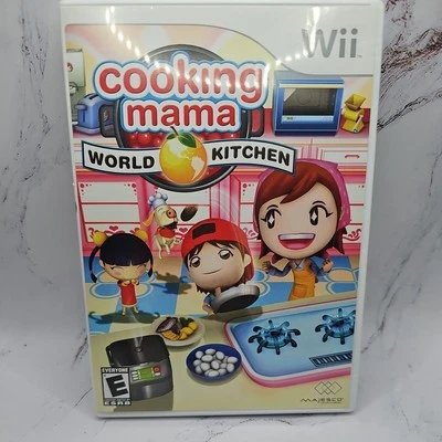 Cooking Mama: World Kitchen (Nintendo Wii, 2008) Complete with manual  - Image 1 of 3
