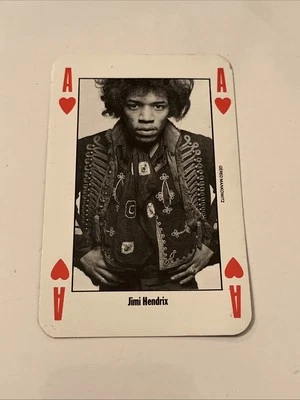 JIMI HENDRIX - Rare NME Playing Card From 1992. VG+. - Image 1 of 4