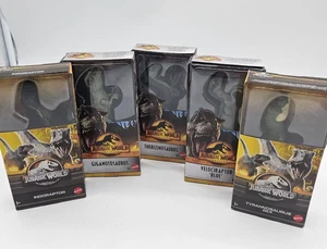 Mattel Jurassic World  (Indoraptor, Gigantosaurus, T-Rex, Therizinosaurus, Blue) - Bild 1 von 33