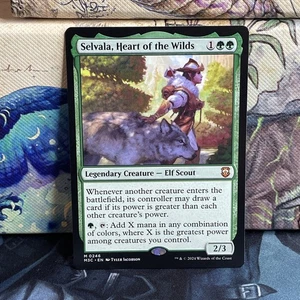 Selvala, Heart of the Wilds Commander: Modern Horizons 3 regular #0246 casi nuevo - Imagen 1 de 1