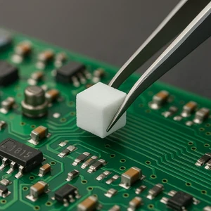 PCB Reinigungsschwamm - 500 Stück Bulk Elektronik Reinigungspads für Flussmittel & Lötzinn - Bild 1 von 7