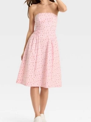 Wild Fable Strapless Floral Dress Size XL NWT  - Image 1 of 4