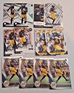 LOT OF (12) 2021 Nico Collins Assorted College Rookie RC Lot Panini Prizm DP +++ - Picture 1 of 4