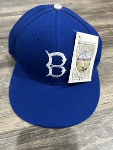MLB Neu mit Etikett Vintage Brooklyn Dodgers Baseball eng anliegende 7 1/8 Kappe 1990er Mütze neu Geschenk - Bild 1 von 3