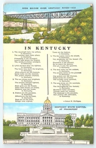 Postkarte in Kentucky von James H. Mulligan State Capitol & High Bridge - Bild 1 von 3