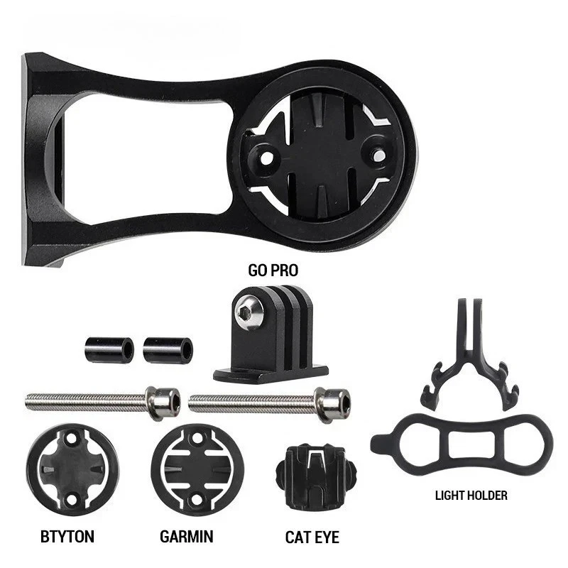 BKPTX Bike Handlebar Mount Aluminum Computer Camera Holder Garmin Cycling Bracke - Image 1 of 4