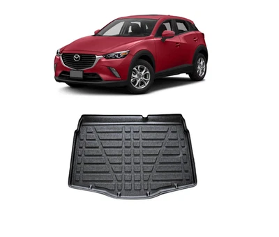 Alfombrilla antideslizante antideslizante resistente al agua MAZDA CX-3 2015 en adelante Foto 1 de 4