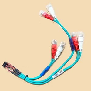 ALPINE INE-W970HD INEW970HD GENUINE RCA FRONT/REAR/SUB HARNESS *SHIPS TODAY* - Picture 1 of 1