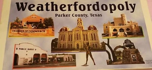 WEATHERFORDOPOLY CUSTOM BOARD GAME - Picture 1 of 3