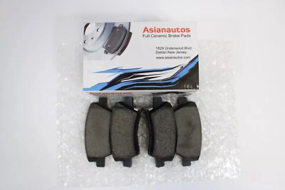 Pastilhas de freio traseiras de cerâmica completa Asianautos para Kia Sportage 2017-2024 - Imagem 1 de 4