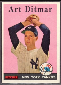 1958 Topps Set-Break #354 Art Ditmar NR-MINT *JAYSACE* - Picture 1 of 2