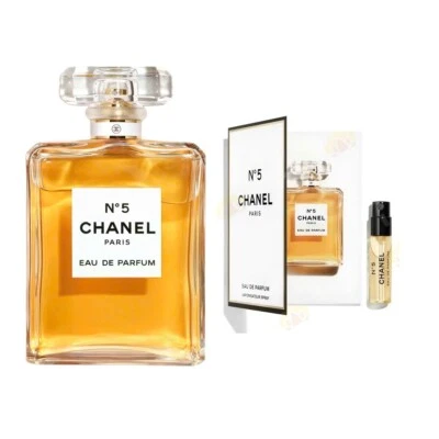 CHANEL N°5 Eau De Parfum Muestra Vial Spray 1.5ml/0.05oz - Perfume Auténtico Foto 1 de 4