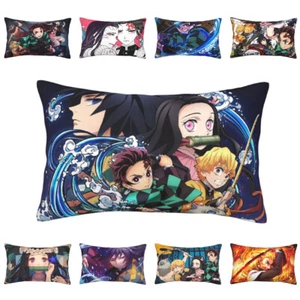 Copricuscino anime Demon Slayer per capelli e pelle federa cerniera 3 taglie - Foto 1 di 26