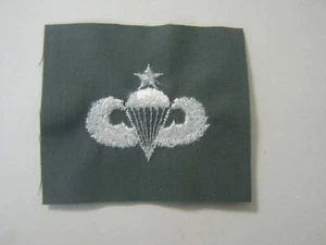 SENIOR PARACHUTIST JUMP WING  INSIGNIA CLOTH SEW ON  VIETNAM ERA:KY21-1 - Picture 1 of 1