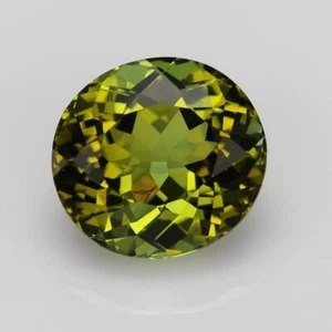 2.42 carats flawless greenish yellow natural tourmaline nigeria 22112823 - Picture 1 of 4