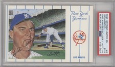 1991 1961 New York Yankees Postcards Series 1 Luis Arroyo #6 Auto