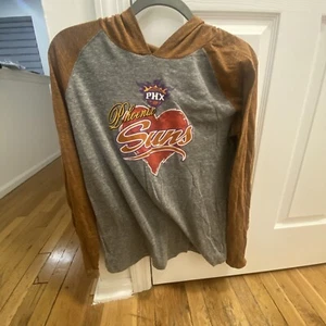 NBA Phoenix Suns Langarm dünner Hoodie Damen Größe Small - Bild 1 von 4