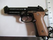 1/3 scale Beretta 92F metal gun keychain keyring