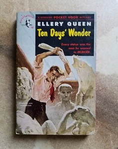TEN DAY'S WONDER by Ellery Queen Vintage 1950 Pocket Book Paperback - Imagen 1 de 15