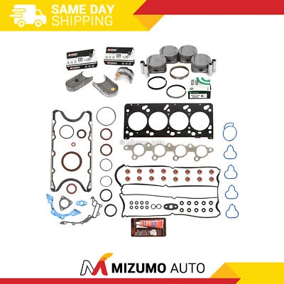 Juego completo de juntas pistones rodamientos aptos 00-04 Ford Focus Mazda Tribute Foto 1 de 4