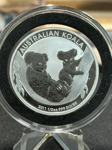 2011 1/2 oz .999 Silver Australian Koala 50 Cents - Picture 1 of 2
