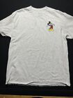 Vintage Mickey Mouse Embroidered Gray Shirt Size XL Fast Shipping