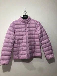 Marks & Spencer Feather & Down Stormwear Hooded Puffer Jacket UK 12 Lightweight - Picture 1 of 18