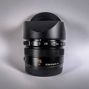 For Panasonic LUMIX G LEICA DG SUMMILUX 15mm F1.7 ASPH Bayonet Square Lens HooZS - Picture 1 of 14