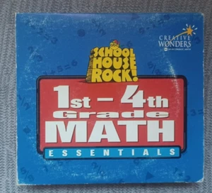 School House Rock 1st - 4th Grade Math Essentials PC 2 CDs Creative Wonders - Picture 1 of 2