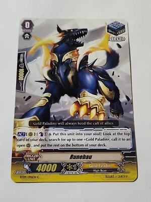Cardfight!! Vanguard Runebau BT09/096EN C CFV NM - Image 1 of 3