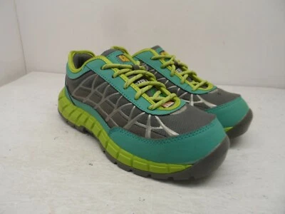 Zapatos deportivos de seguridad gris/verde CATERPILLAR Connexion STCP para mujer talla 6W Foto 1 de 4