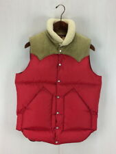 Rocky Mountain Featherbed Down Vest / size:38 / Nylon / RED #40