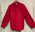 Men's Bugle Boy Red Button Up Shirt Size XL